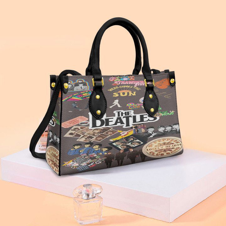 The beatles yellow submarine rock band fashion lady handbag lhb594