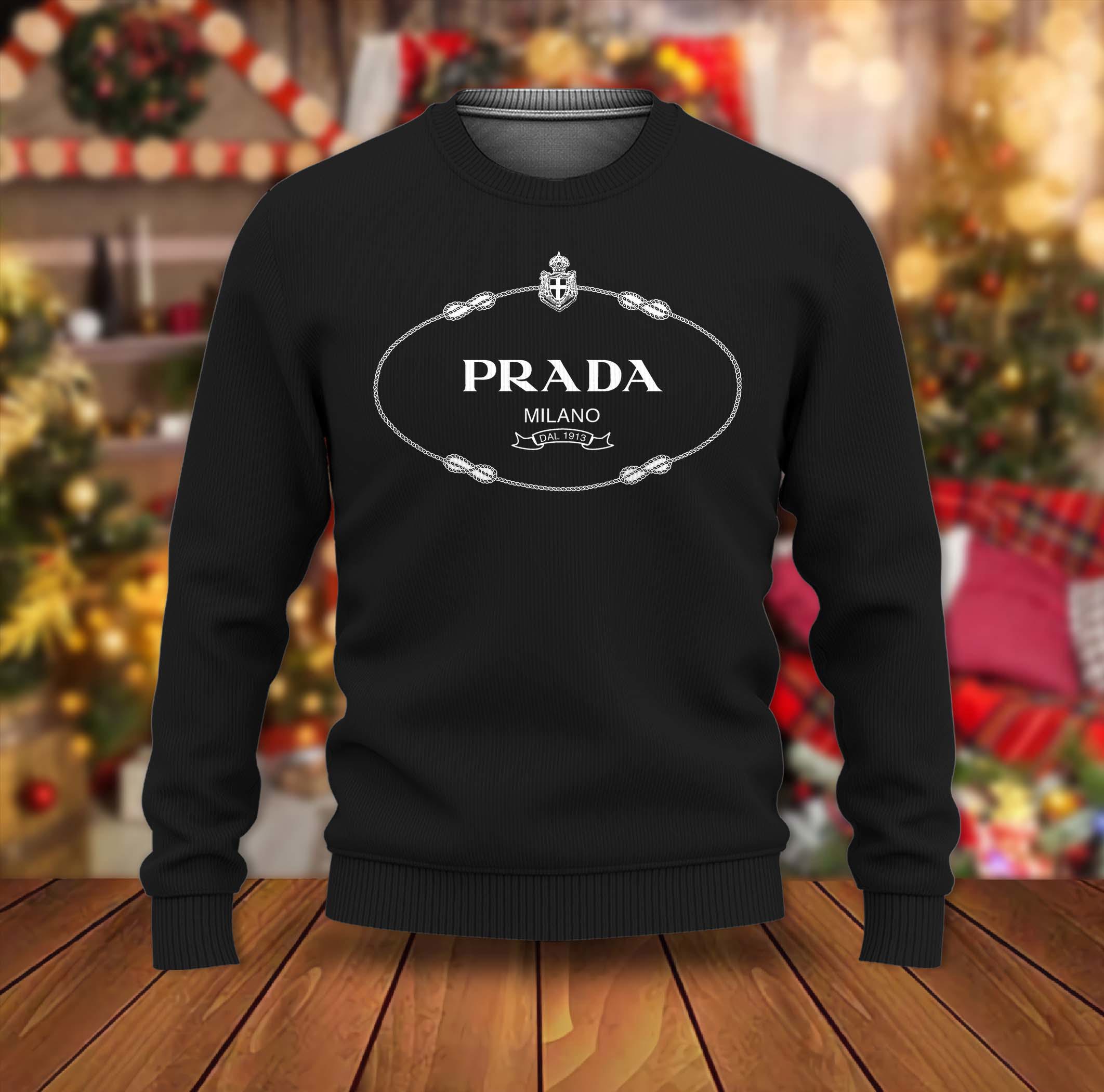 Best selling limited editon prada sweater 2025 - style 04
