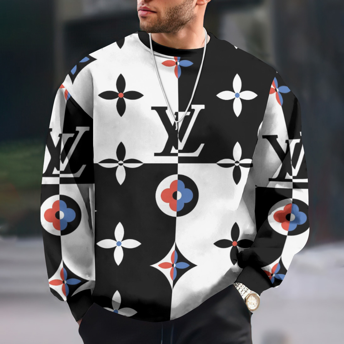 Best selling limited edition lv sweatshirt - style 48