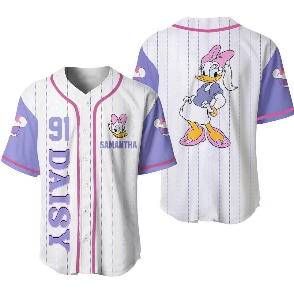 Daisy duck baseball jersey