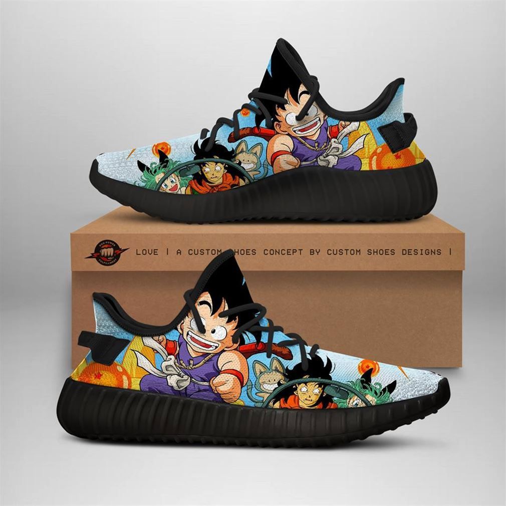 Dragon ball yeezy shoes sport sneakers