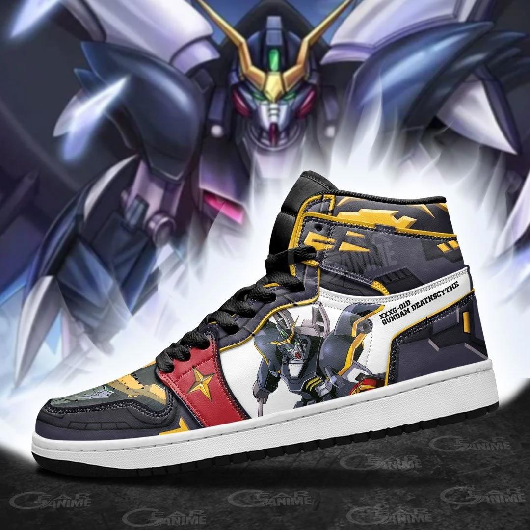 Gundam deathscythe air jordan hightop ( j1 sneakers ) custom mn18