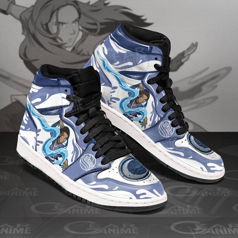 Katara air jordan hightop ( j1 sneakers ) custom