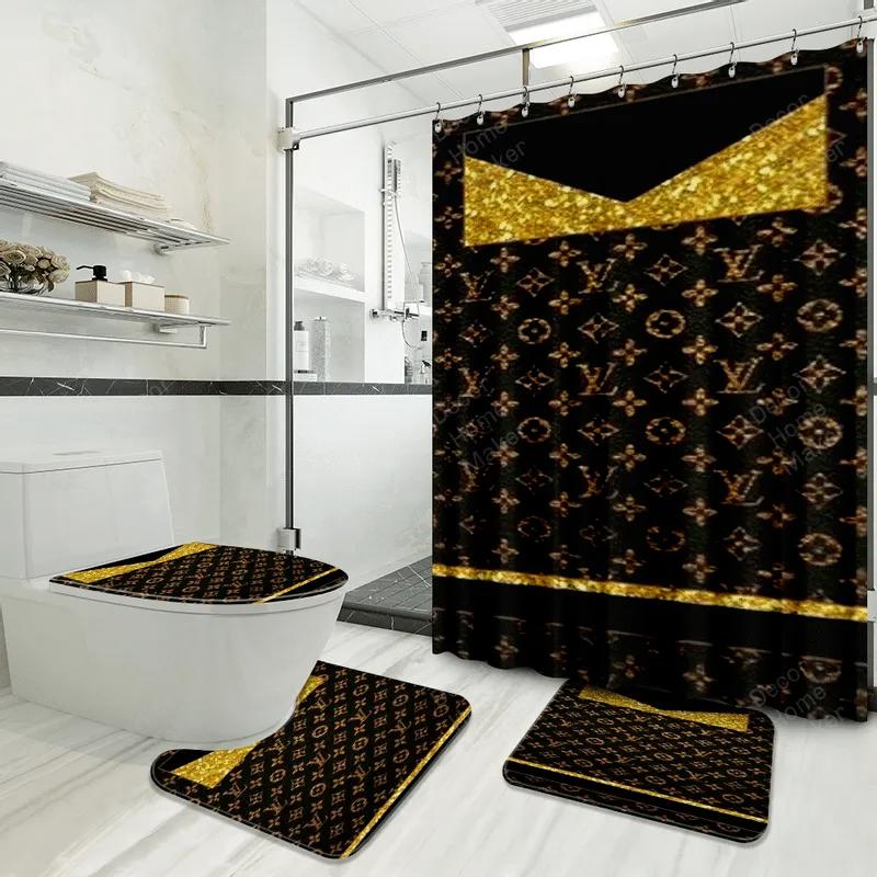 Louis vuitton lv louis vuitton bathroom set luxury fashion brand ...