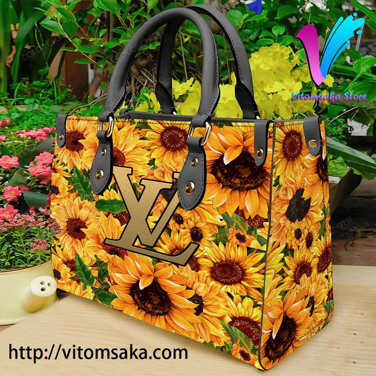 
            louis vuitton sunflower premium women small handbag luxury brand for beauty
          