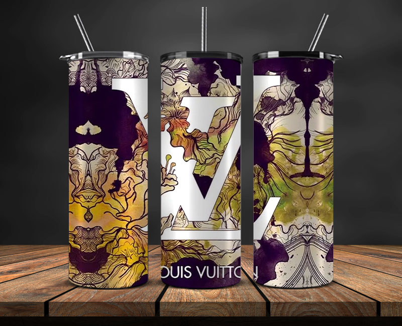 Luxurious louis vuitton tumbler as special gifts, parttern louis vuitton version 69