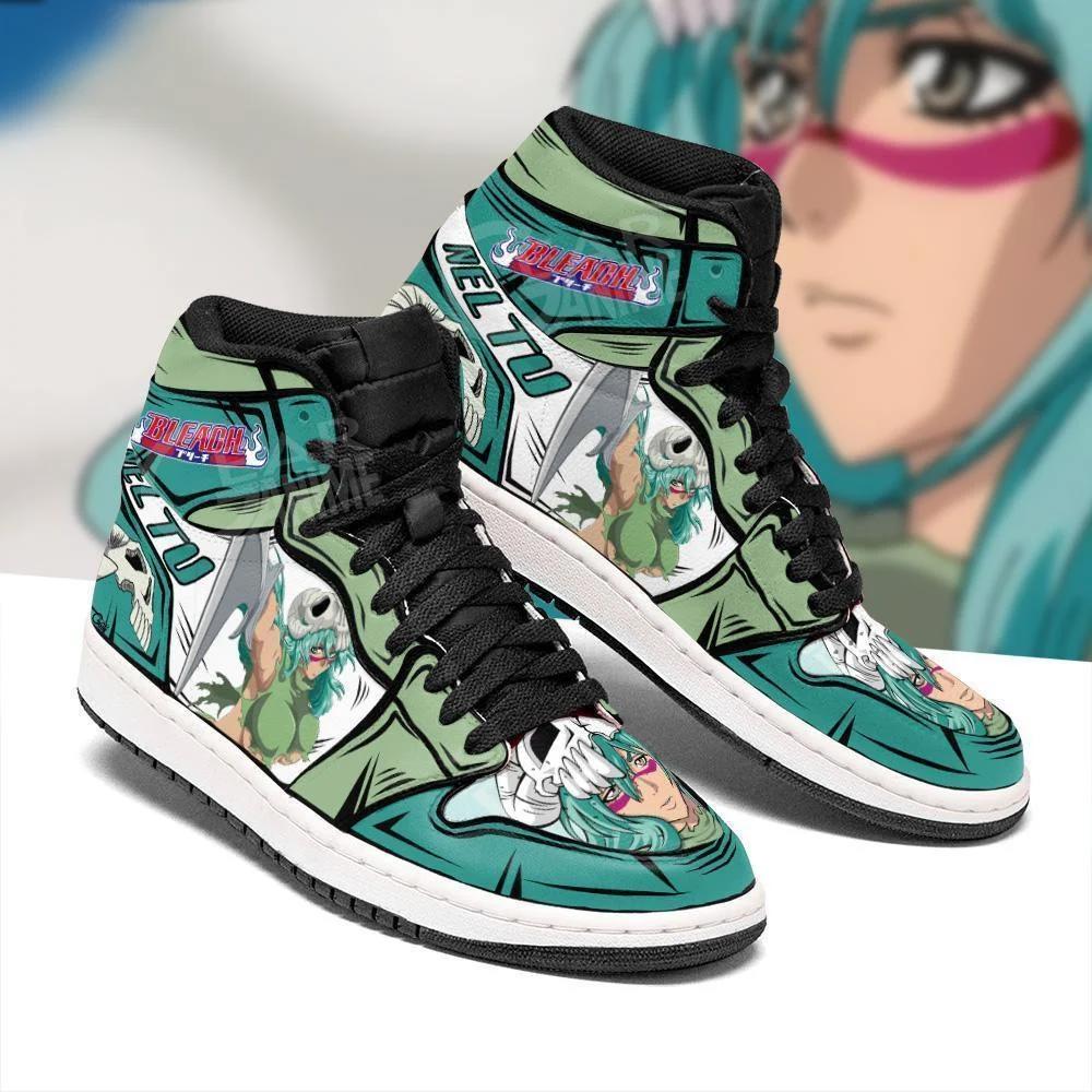 Sexy nelliel tu odelschwanck air jordan hightop ( j1 sneakers ) custom