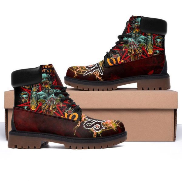 Slipknot rock band form timboots  best gift for fans best luxury outfit trending 2023