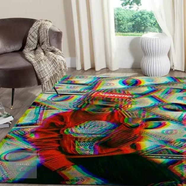 
                supreme fashion logo limited luxury brand rug carpet home decor 10
            