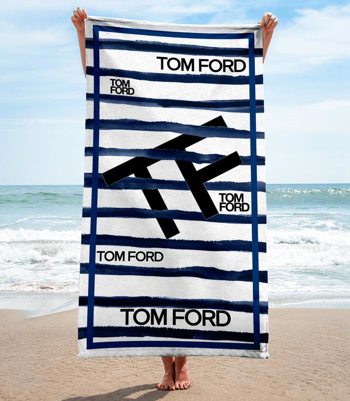 Tom ford soft cotton beach towel summer item accessories luxury fashion