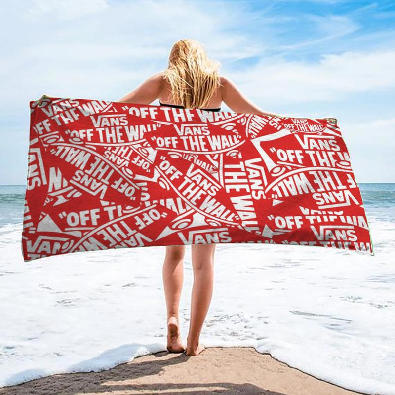 Vans soft cotton luxury fashion beach towel summer item accessories