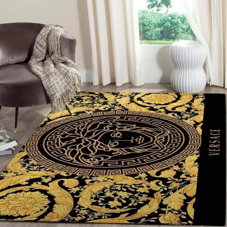 
                versace fashion logo limited luxury brand rug carpet home decor 04
            