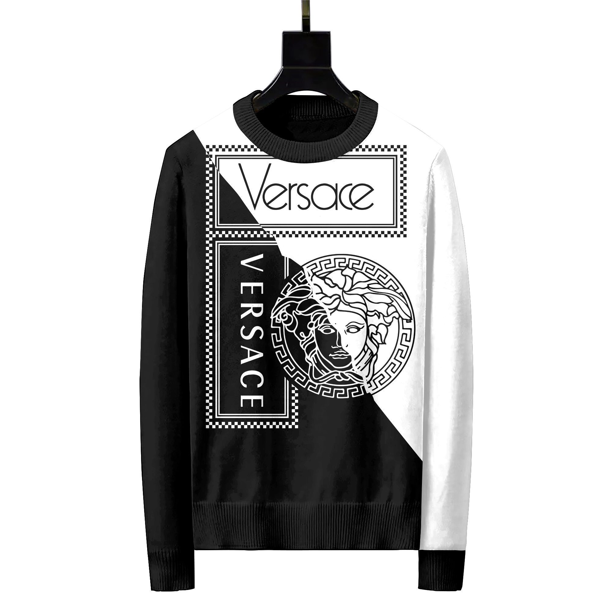 Versace luxury ugly sweater for winter hot 2024  style 750