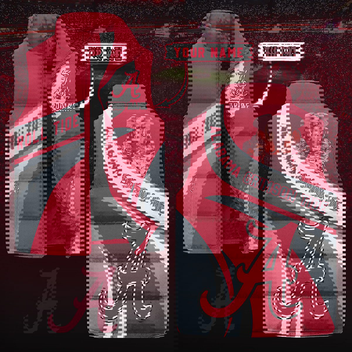 Alabama Crimson Tide football Sleeveless Coat Sleeveless Vest Gift For Fans
CCS4232