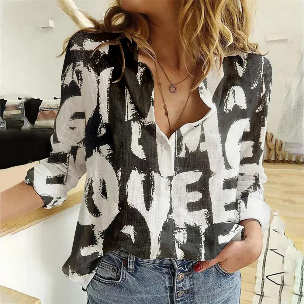 Alexander McQueen Luxury Women Casual Shirt Linen Shirt WCS1065