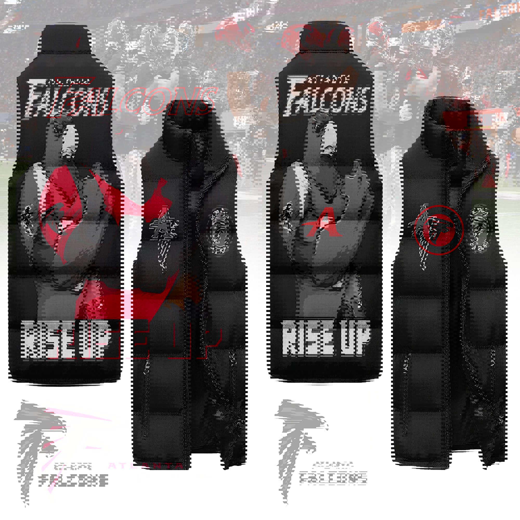 Atlanta Falcons Sleeveless Coat Sleeveless Vest Gift For Fans