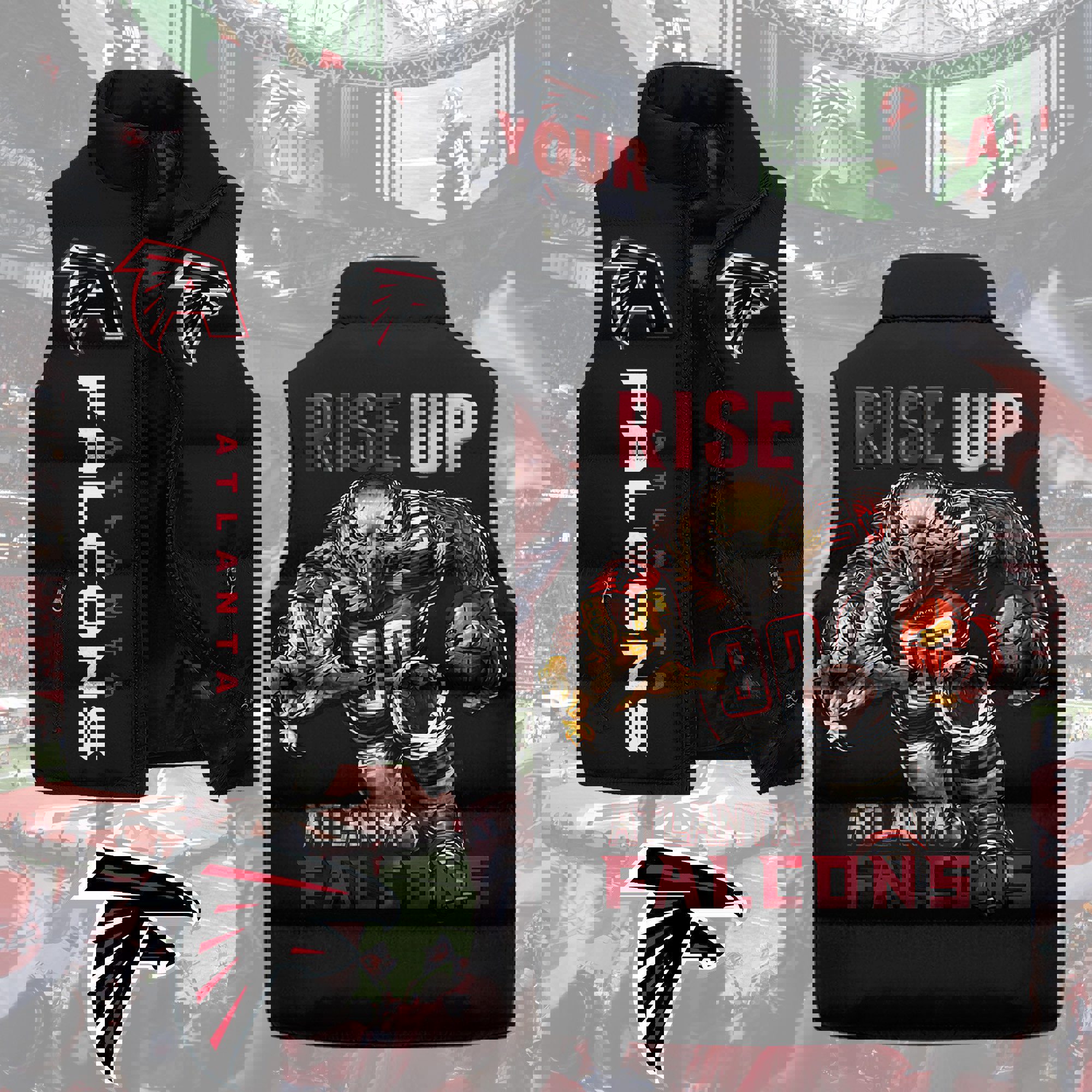 Atlanta Falcons Sleeveless Coat Sleeveless Vest Gift For Fans CCS4213