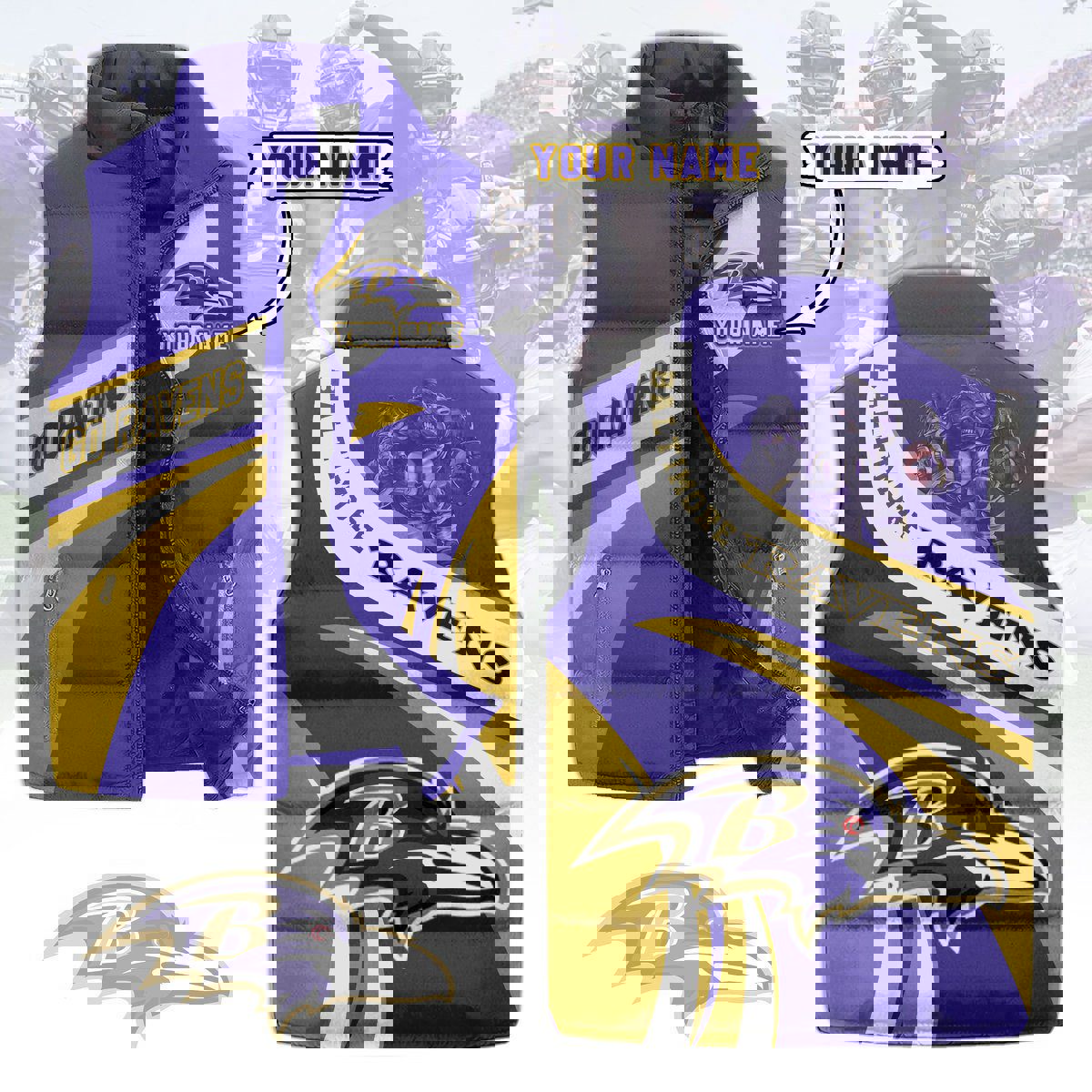 Baltimore Ravens Sleeveless Coat Sleeveless Vest Gift For Fans CCS4239