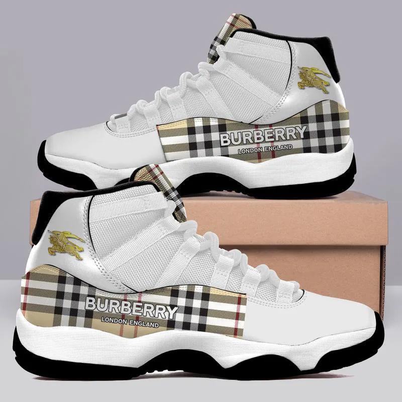 Burberry London England Air Jordan 11 Sneakers Shoes JD11087