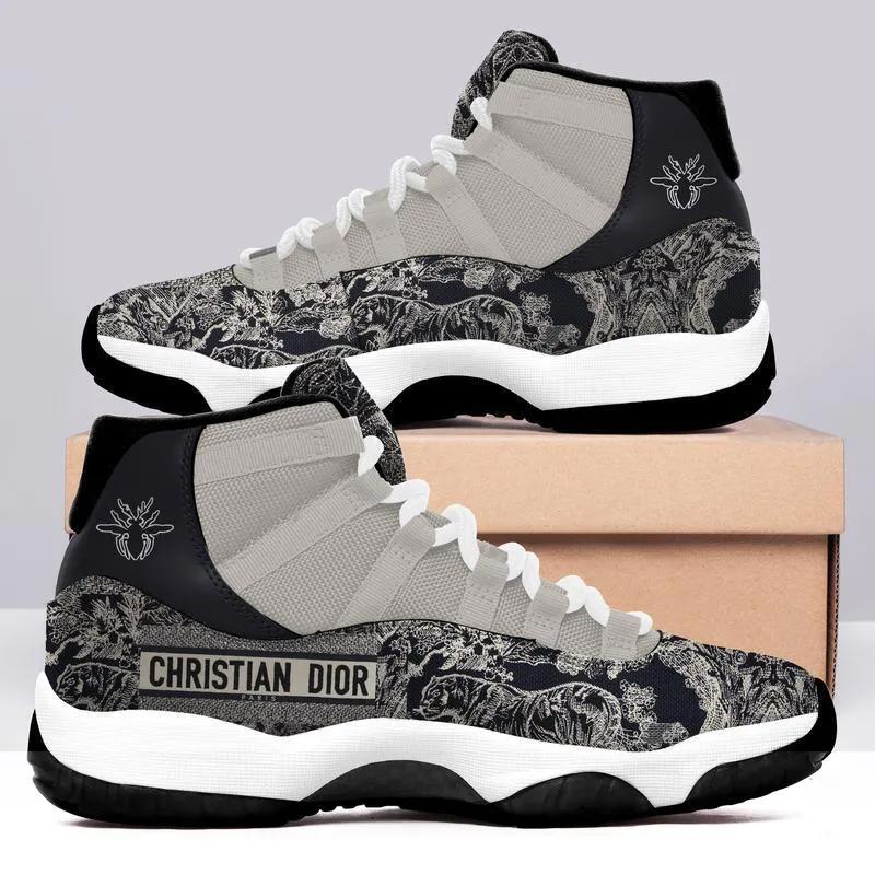 Christian Dior Luxury Air Jordan 11 Shoes Dior Sneakers Gifts JD11086