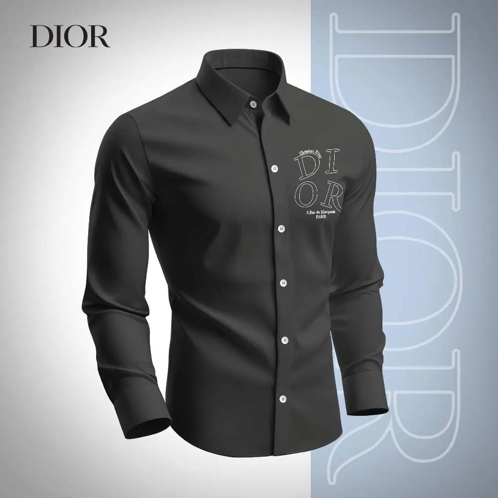 Dior Premium Long Sleeve Button Shirt 2026 LUX-CCY-0243O1ETN