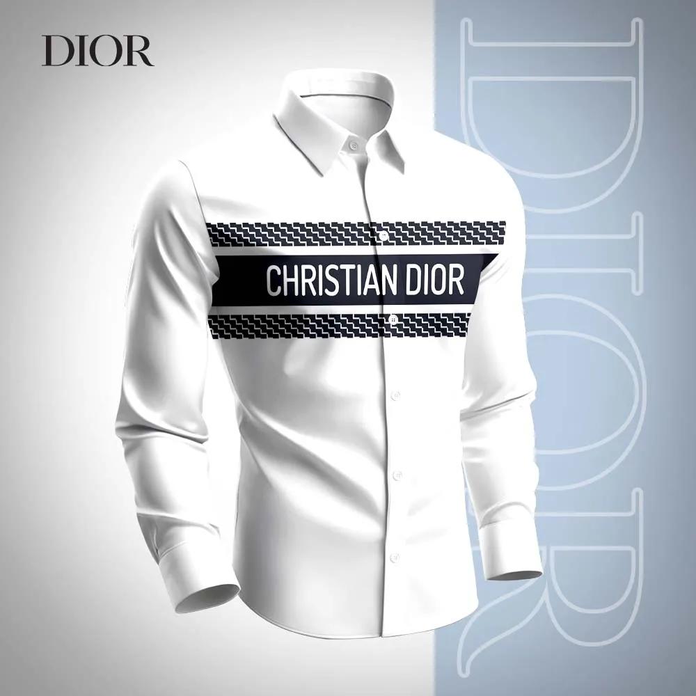 Dior Premium Long Sleeve Button Shirt 2026 LUX-CCY-026X5OIEF