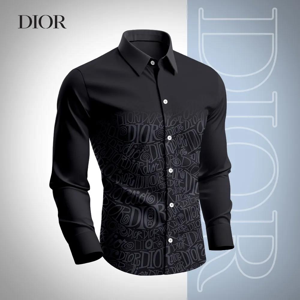 Dior Premium Long Sleeve Button Shirt 2026 LUX-CCY-07MTDJN4P