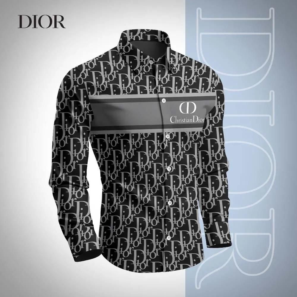 Dior Premium Long Sleeve Button Shirt 2026 LUX-CCY-0AMCQAVJT