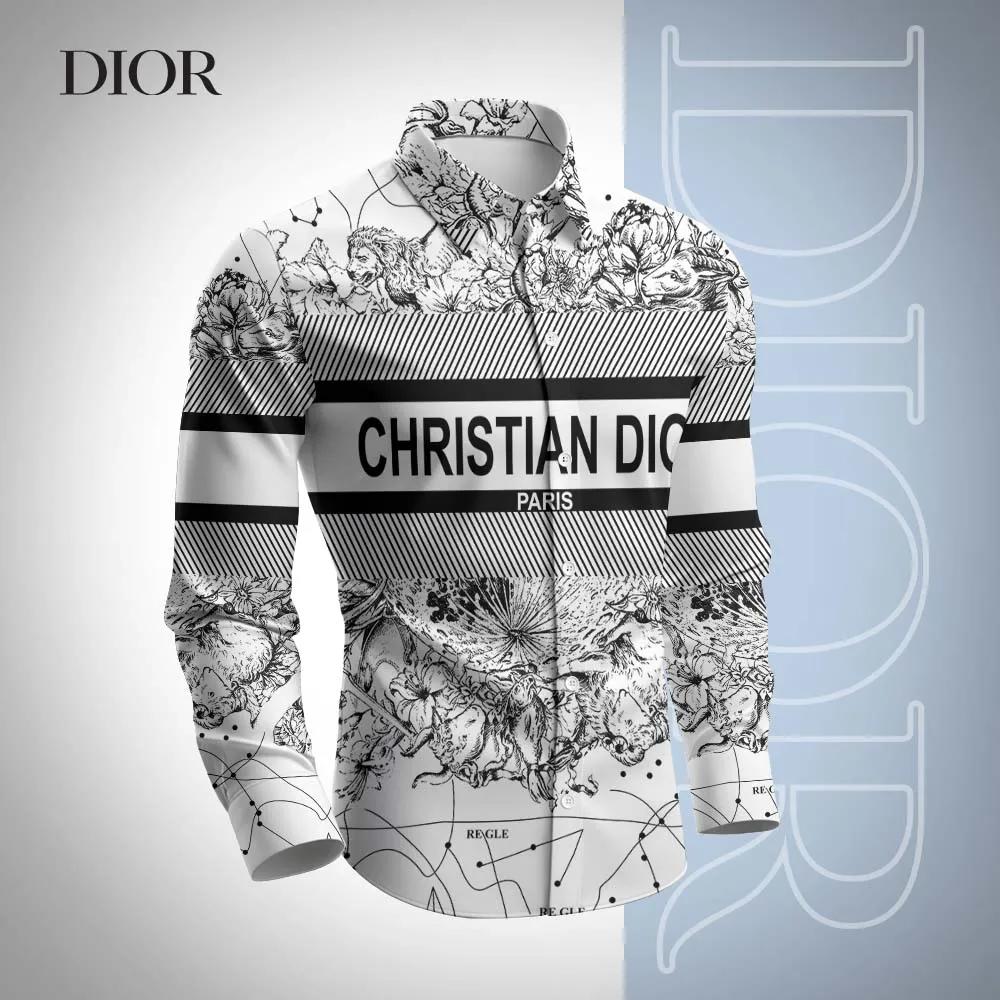 Dior Premium Long Sleeve Button Shirt 2026 LUX-CCY-0BAVTBQOH