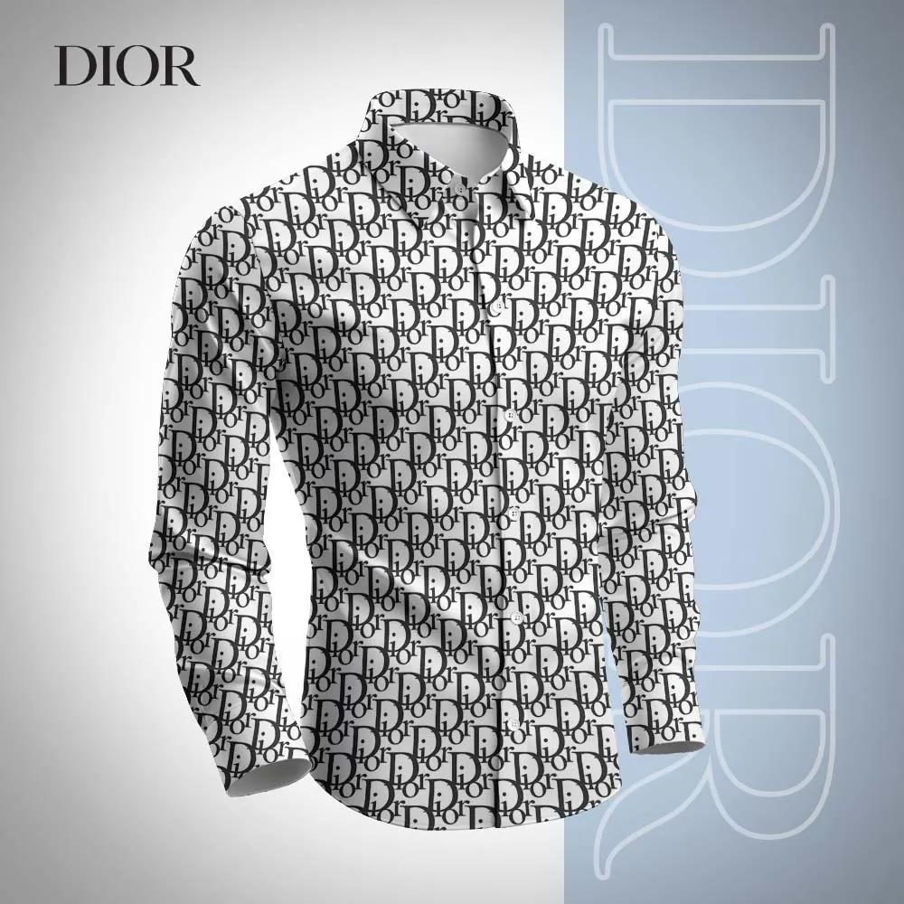 Dior Premium Long Sleeve Button Shirt 2026 LUX-CCY-0F8BUULFW