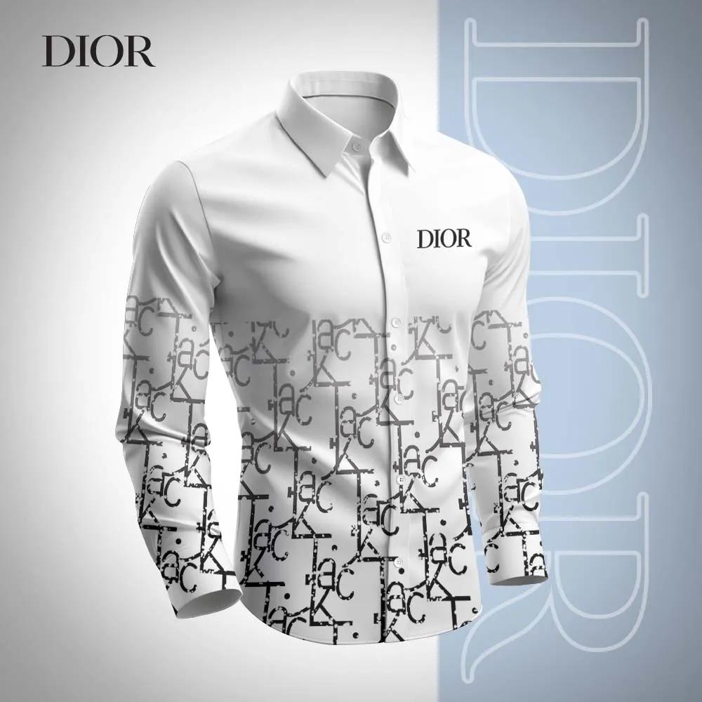 Dior Premium Long Sleeve Button Shirt 2026 LUX-CCY-0MJNWPORC