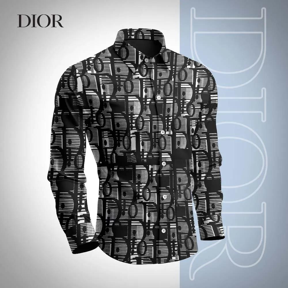 Dior Premium Long Sleeve Button Shirt 2026 LUX-CCY-0PK3OOEWL