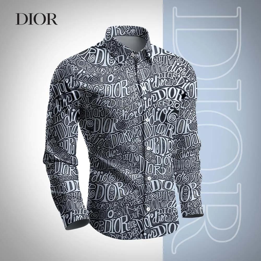 Dior Premium Long Sleeve Button Shirt 2026 LUX-CCY-0WFDGSQNP