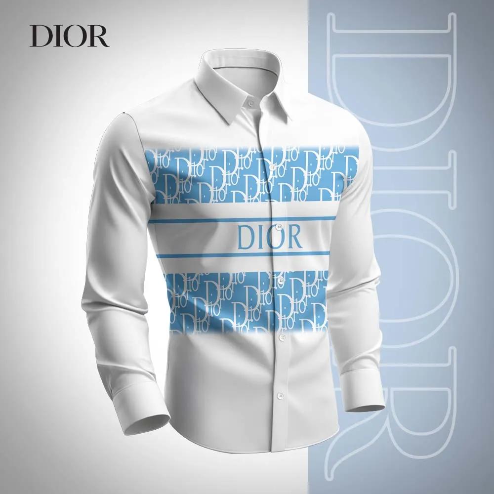 Dior Premium Long Sleeve Button Shirt 2026 LUX-CCY-0XQRBZIFS
