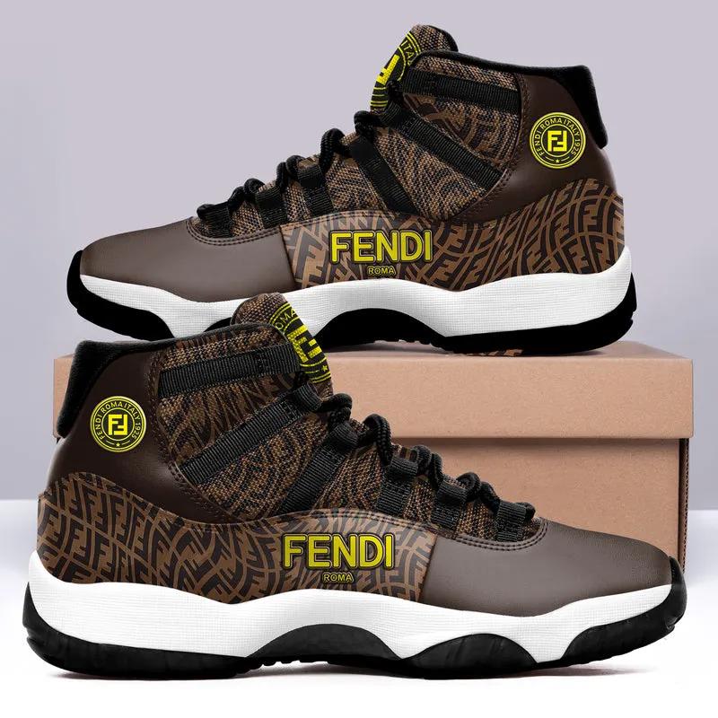 Fendi Air Jordan 11 Sneakers Shoes JD11083