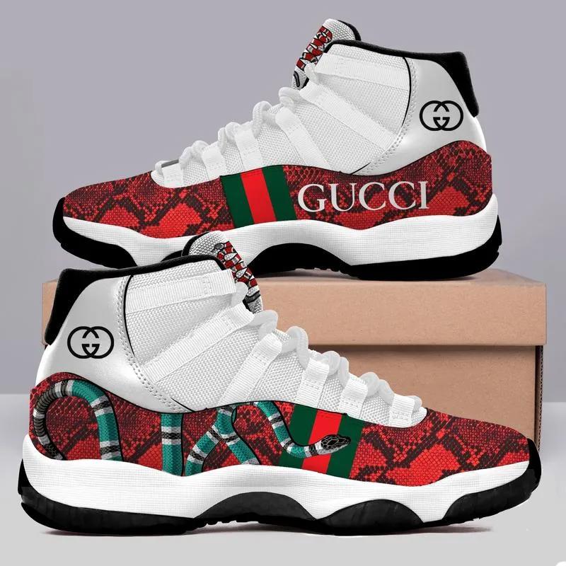 Gucci Brand Snake Air Jordan 11 Shoes Gucci Sneakers Gifts JD11068