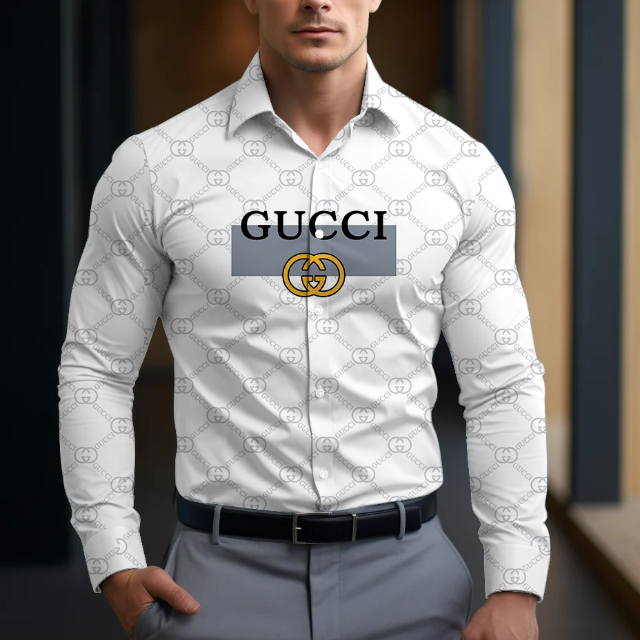 Gucci Long Sleeve Button Shirt-CCY-RDG00230471