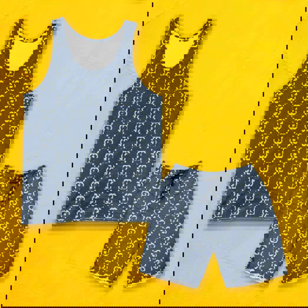 Gucci Luxury Combo Tank Top Shorts Set Outfit Summer CTS1007