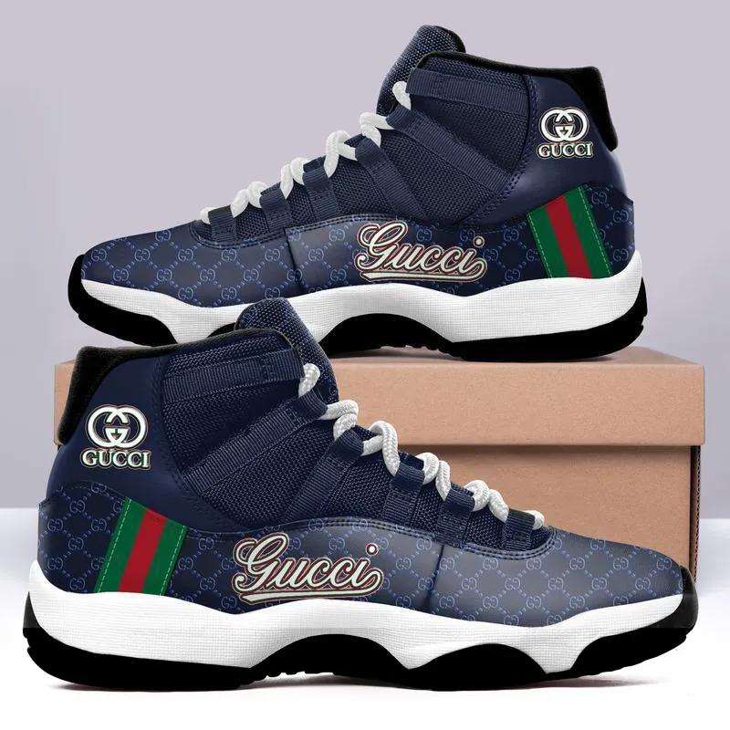 Gucci Navy Air Jordan 11 Sneakers Shoes JD11059