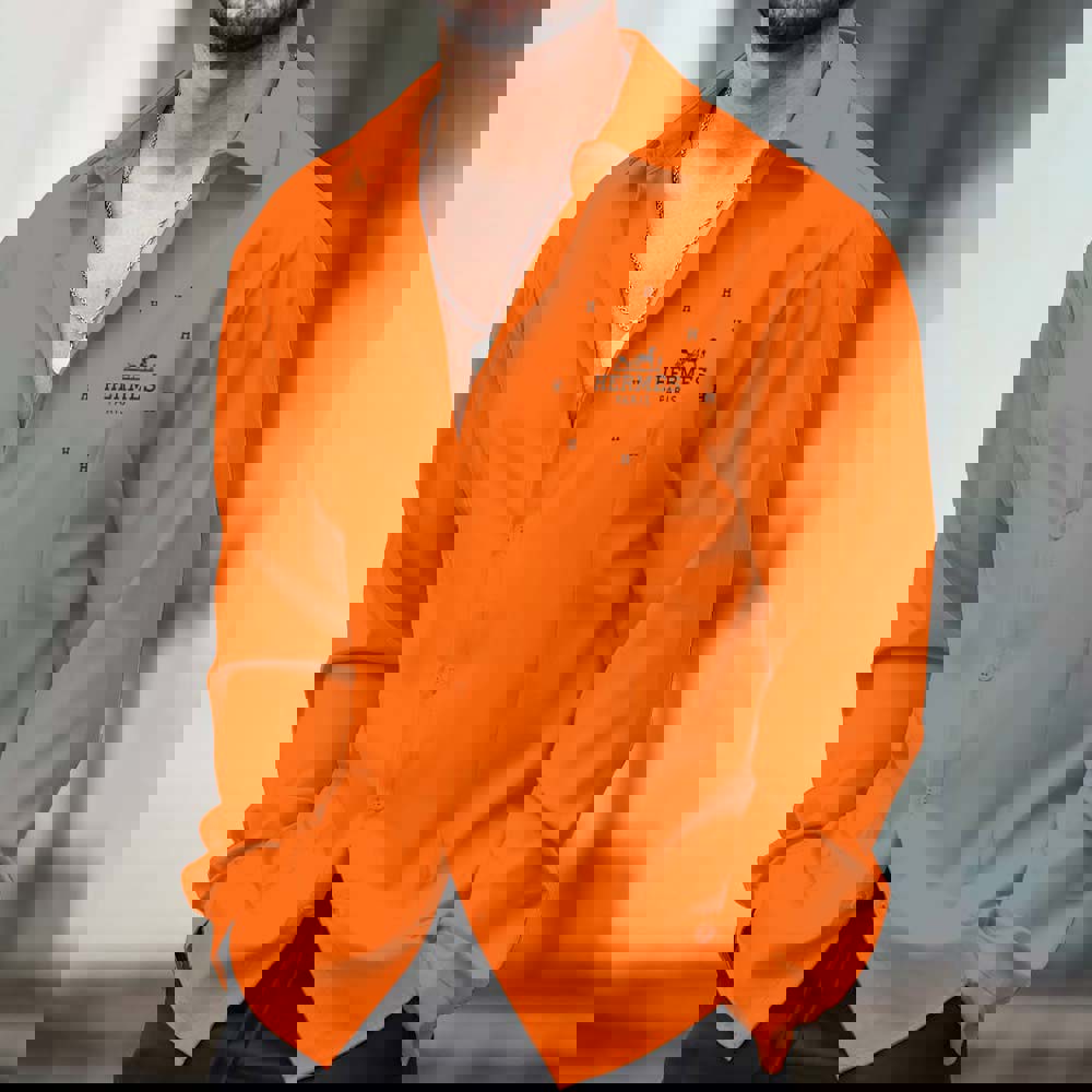 Hermes Hot Brand Luxury Long Sleeve Shirt PU24072923