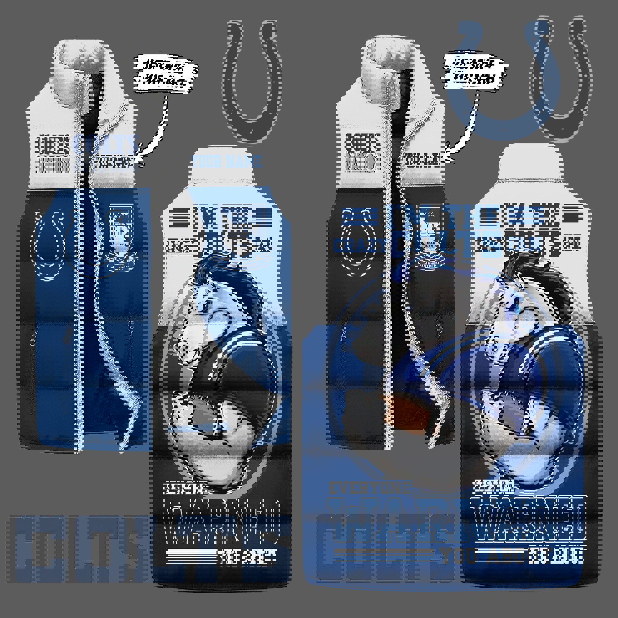 Indianapolis Colts Sleeveless Coat Sleeveless Vest Gift For Fans CCS4227