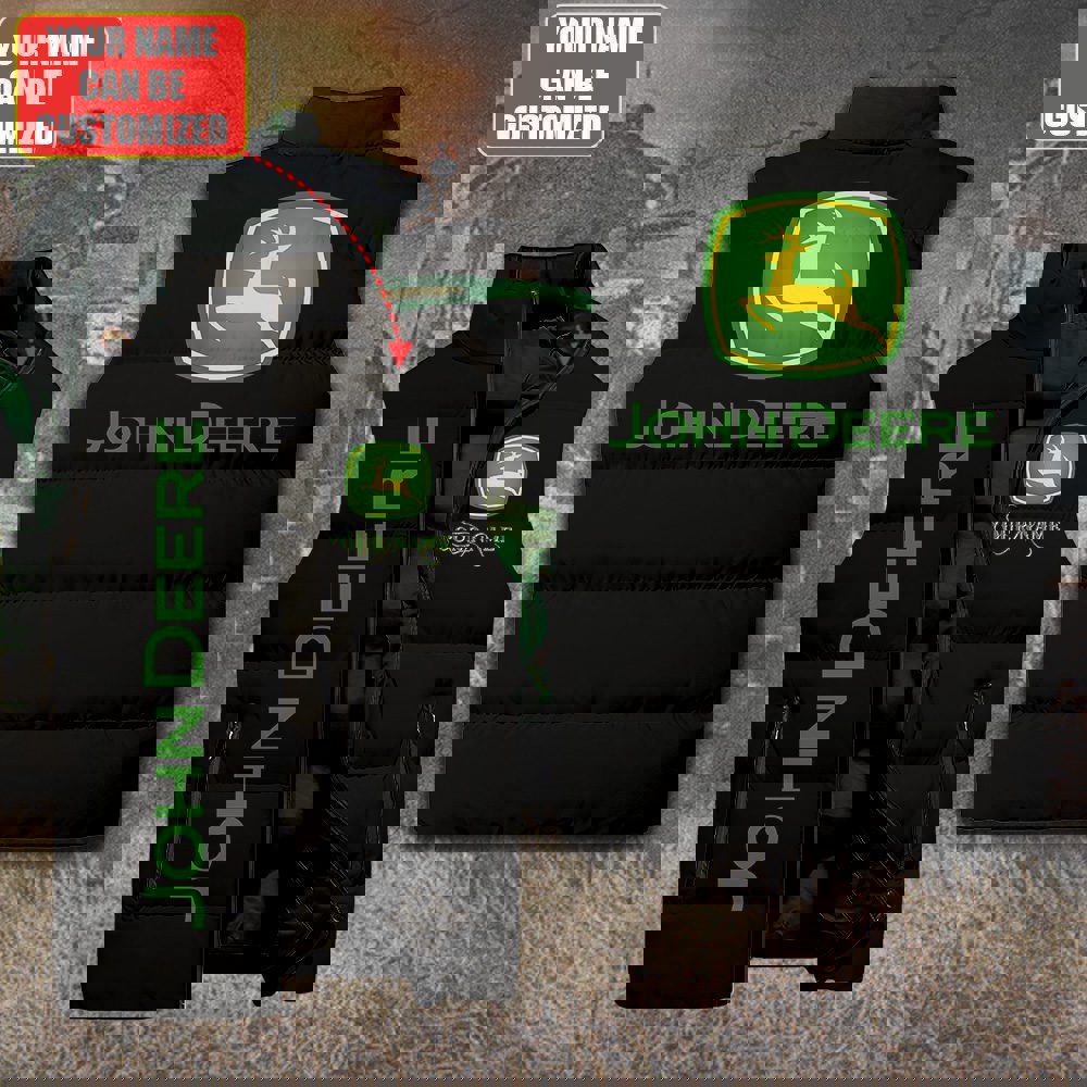 John Deere Sleeveless Coat Sleeveless Vest For Fan CCS4055