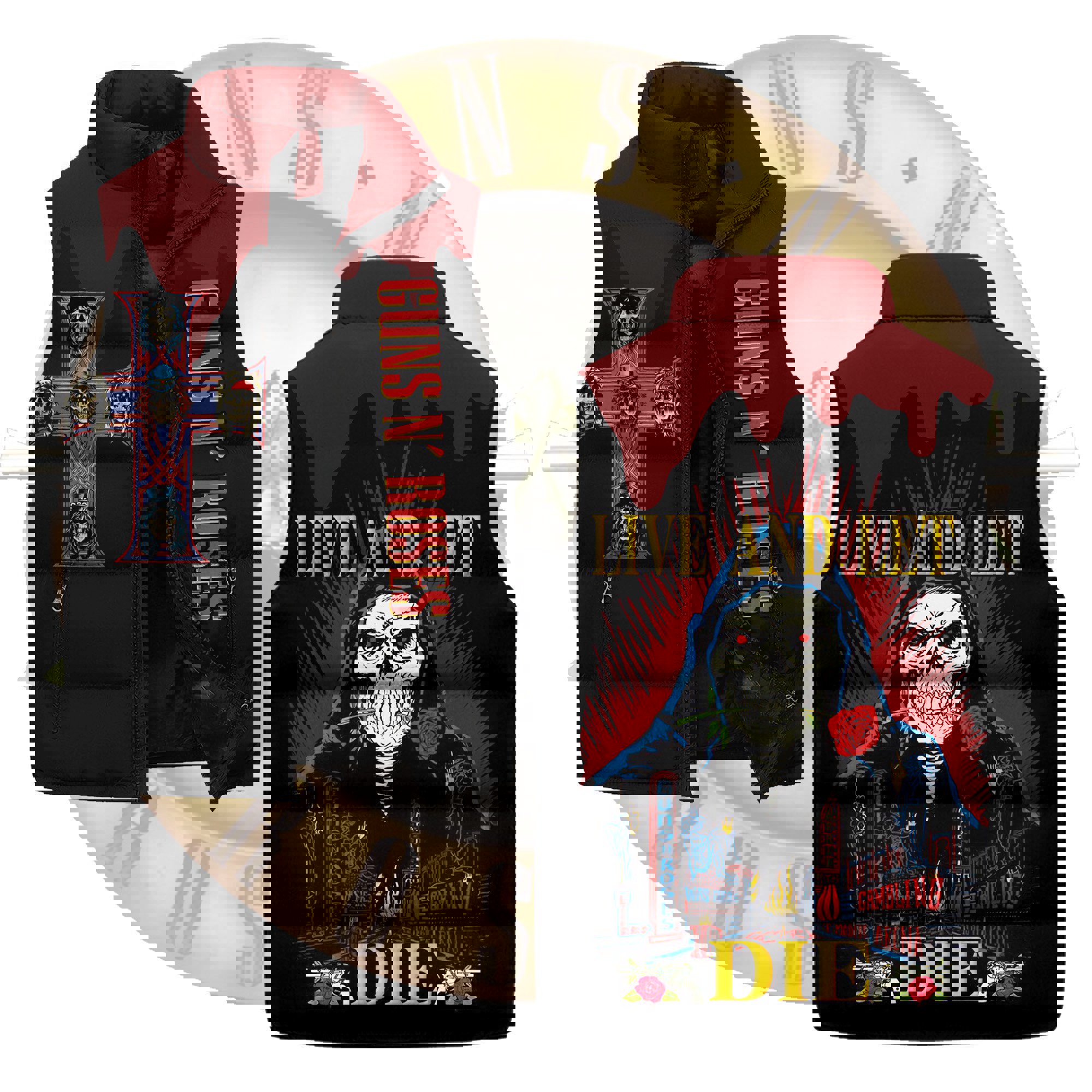 Live And Let Die Guns N’ Roses Sleeveless Coat Sleeveless Vest Gift For Fans
CCS4228