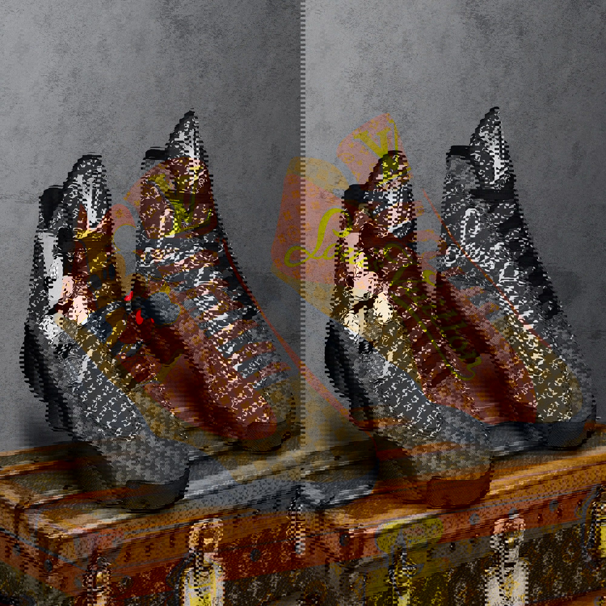 Louis Vuitton Air Jordan 13 Couture LV Sneaker Hot 2026 Sneaker JD14335