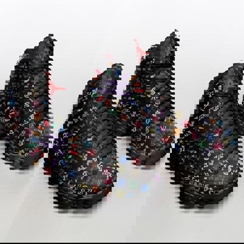 Louis Vuitton Air Jordan 13 Couture LV Sneaker Sneaker JD14280