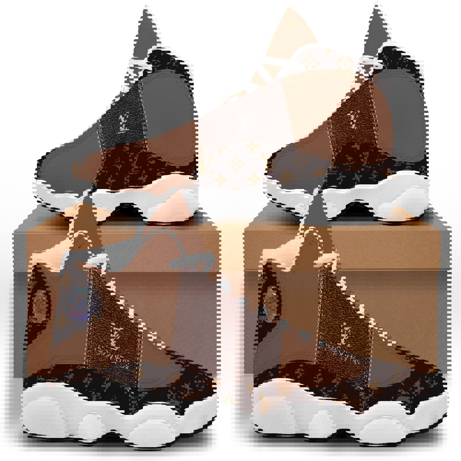 Louis Vuitton Air Jordan 13 Couture LV Sneaker Sneaker JD14295