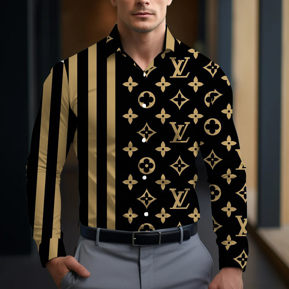 Louis Vuitton Luxury Long Sleeve Button Shirt CCY-DRG0000250403