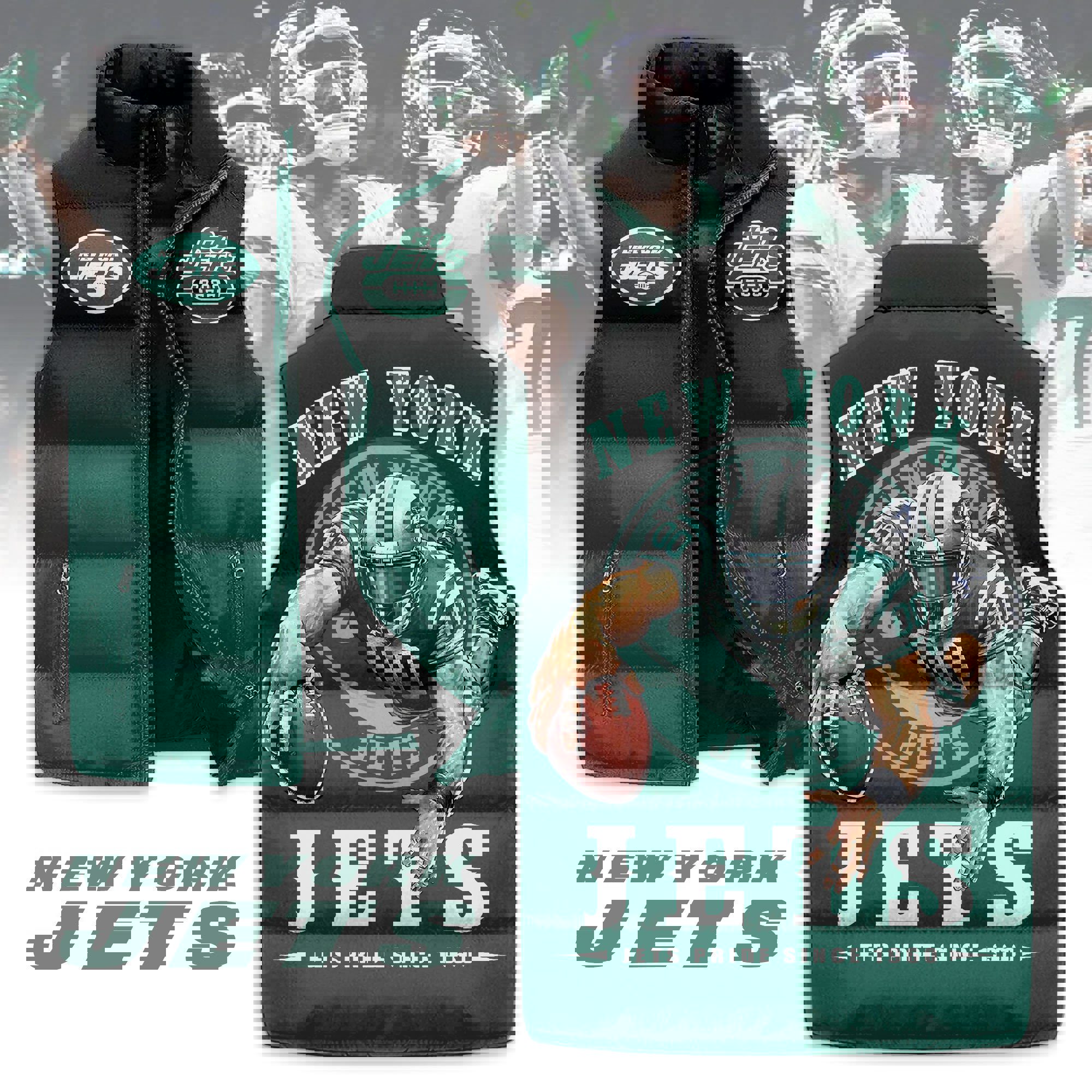 New York Jets Sleeveless Coat Sleeveless Vest Gift For Fans CCS4229