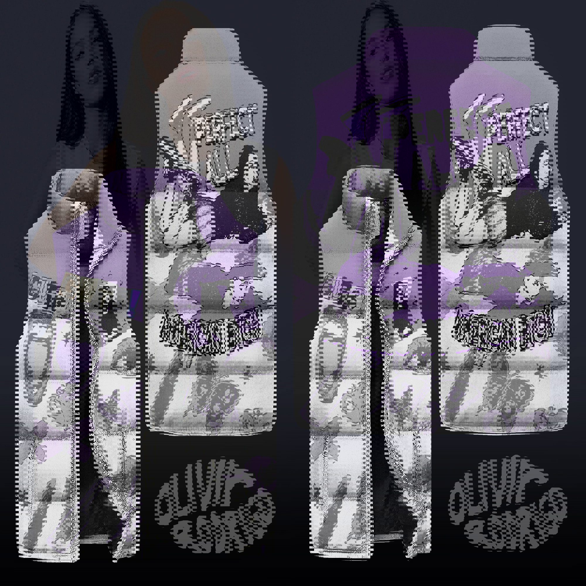 Perfect All American Bitch Olivia Rodrigo Sleeveless Coat Sleeveless Vest Gift
For Fans