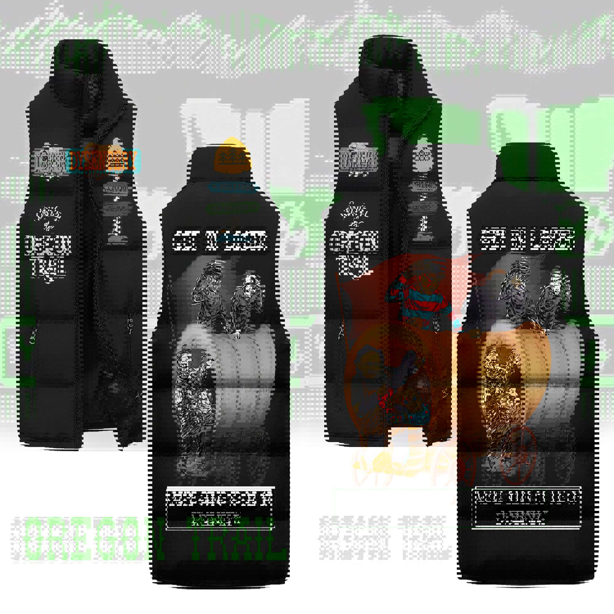 The Oregon Trail Sleeveless Coat Sleeveless Vest Gift For Fans